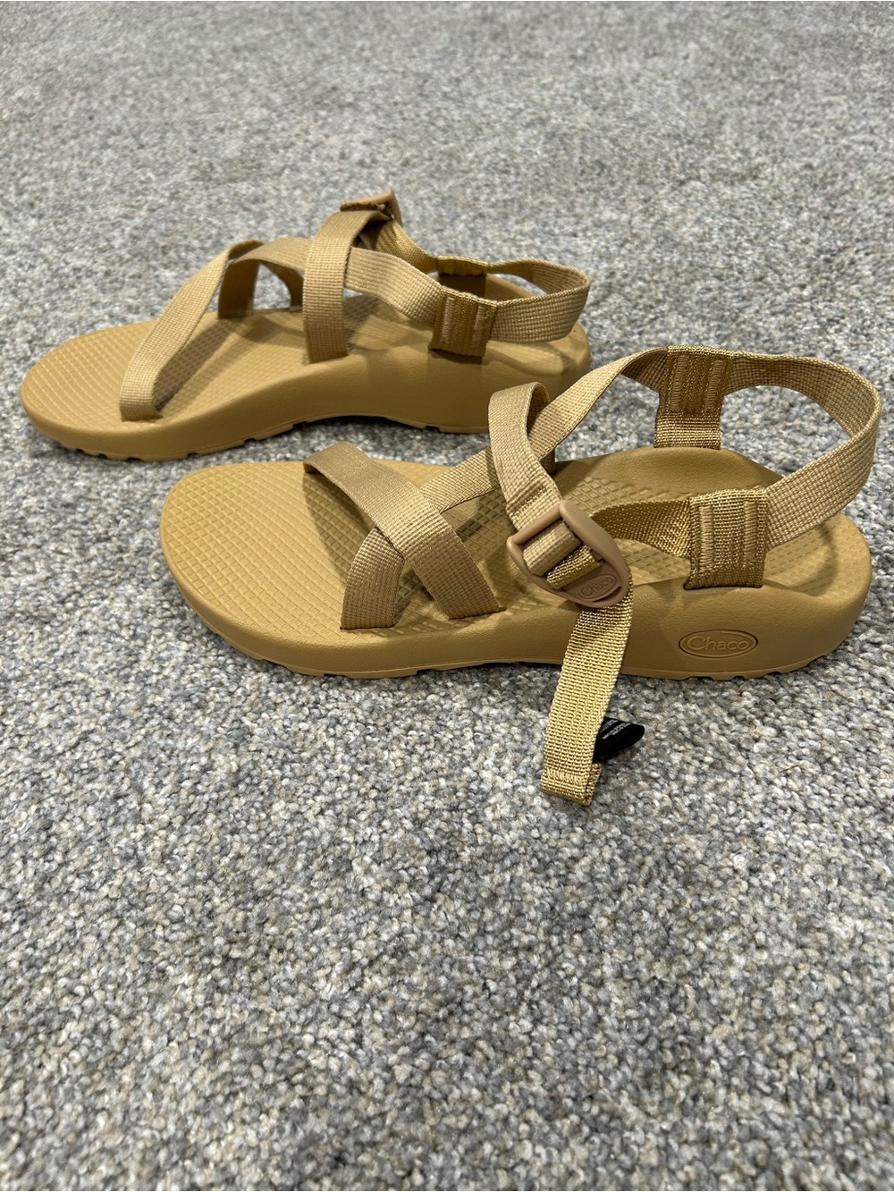 Chaco Women's Z/1 Classic Adjustable Strap Sandals Tan Curry Sz 10 Outdoor Water - Picture 6 of 8
